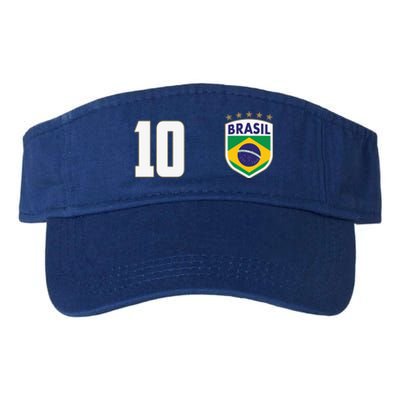 Brasil World Cup Soccer Emblem Jersey Valucap Bio-Washed Visor