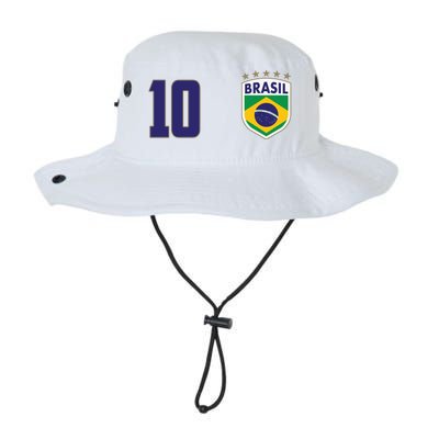 Brasil World Cup Soccer Emblem Jersey Legacy Cool Fit Booney Bucket Hat