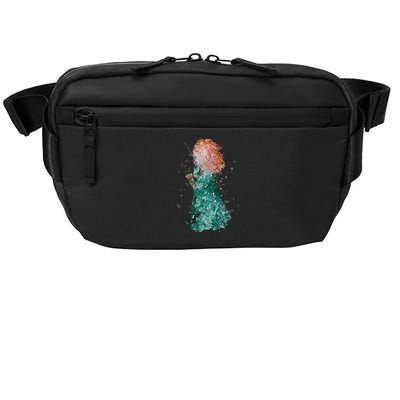 Brave Merida Watercolor Crossbody Pack