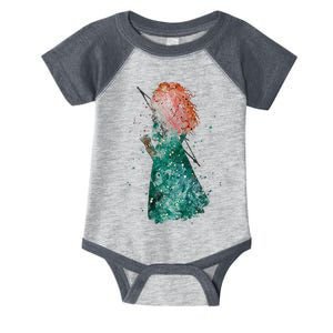 Brave Merida Watercolor Infant Baby Jersey Bodysuit