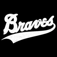 Braves Baseball Vintage Sports Logo Flexfit Unipanel Trucker Cap