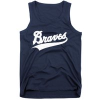 Braves Baseball Vintage Sports Logo Tank Top