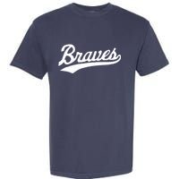 Braves Vintage Distressed Garment-Dyed Heavyweight T-Shirt