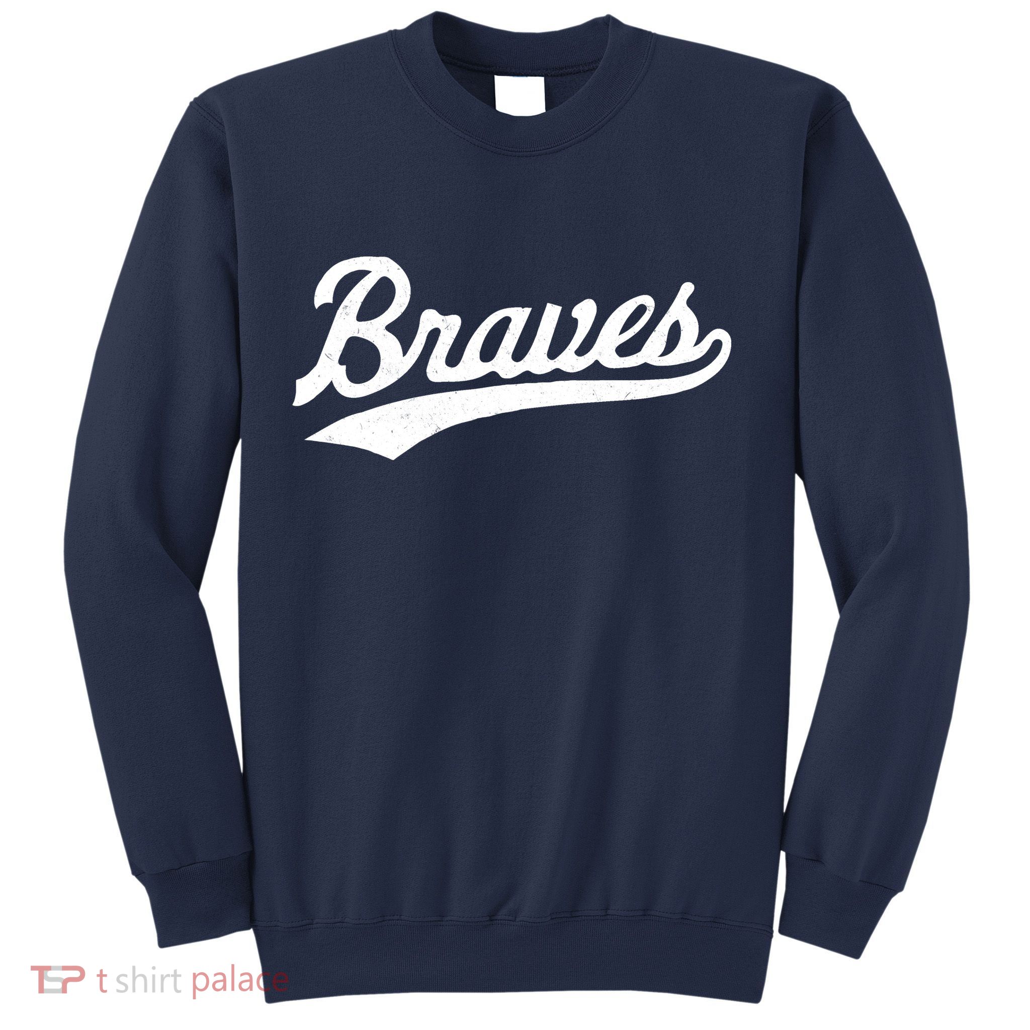 Braves Vintage Distressed Sweatshirt
