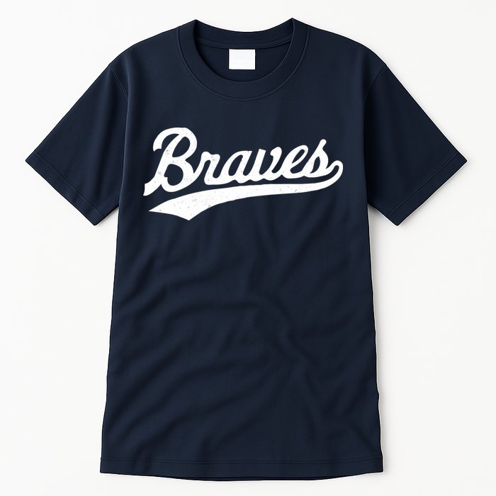 Braves Vintage Distressed Tall T-Shirt