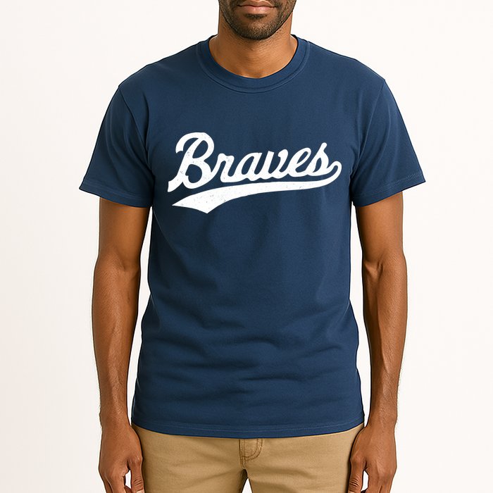 Braves Vintage Distressed Tall T-Shirt