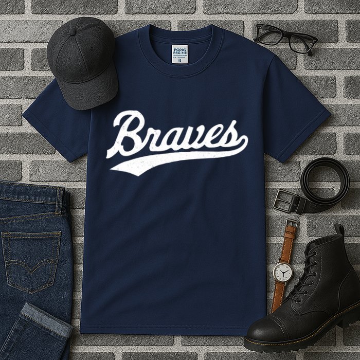 Braves Vintage Distressed Tall T-Shirt