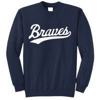 Braves Vintage Distressed Tall Sweatshirt