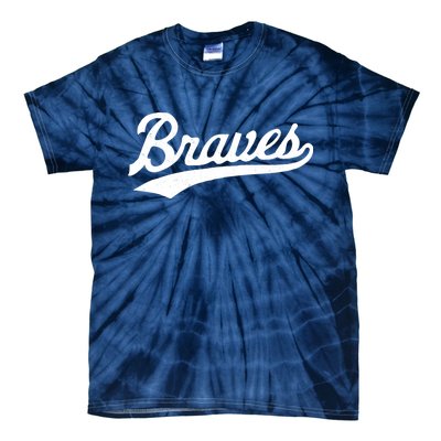 Braves Vintage Distressed Tie-Dye T-Shirt