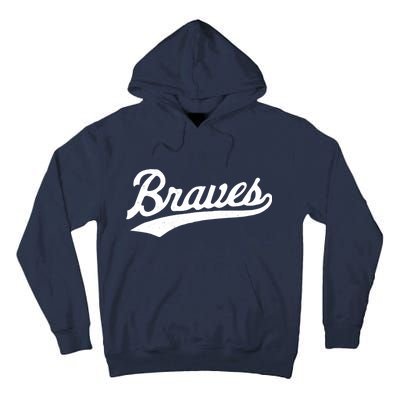 Braves Vintage Distressed Tall Hoodie