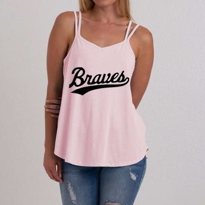 Braves Vintage Distressed Women's Strappy Tank