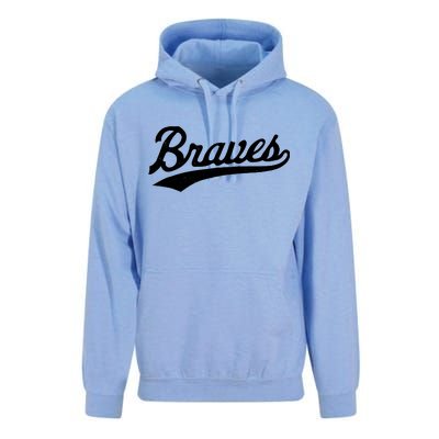 Braves Vintage Distressed Unisex Surf Hoodie