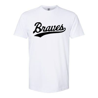 Braves Vintage Distressed Softstyle® CVC T-Shirt