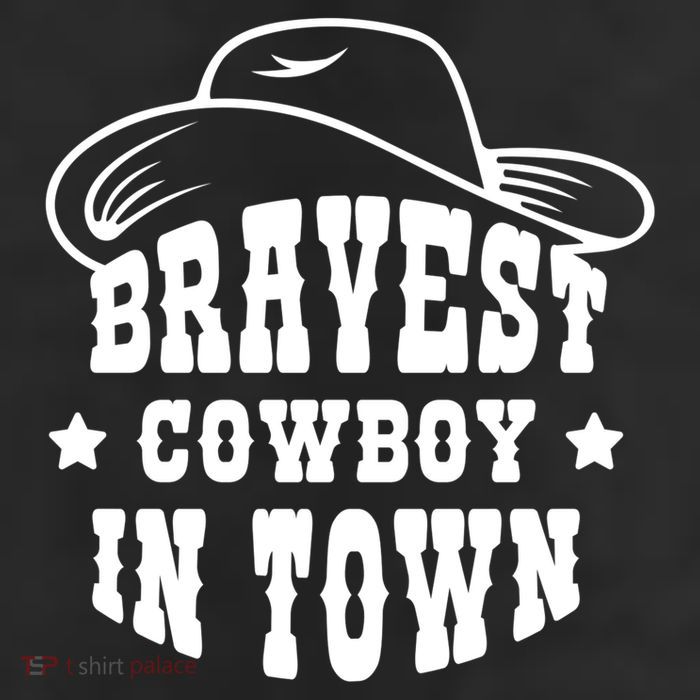 Bravest Cowboy In Town 11oz C Handle Ceramic Mug