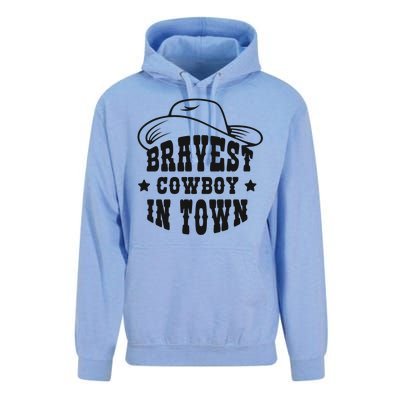 Bravest Cowboy In Town Unisex Surf Hoodie