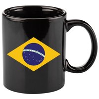 Brazil National Flag 11oz C Handle Ceramic Mug