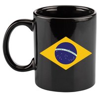 Brazil National Flag 11oz C Handle Ceramic Mug