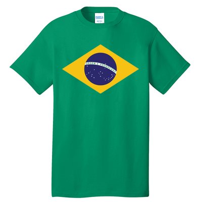 Brazil National Flag Tall T-Shirt