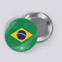 Brazil National Flag Button