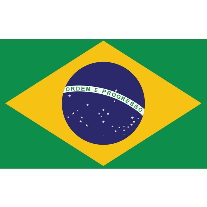 Brazil National Flag Bumper Sticker