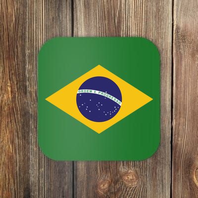 Brazil National Flag Coaster