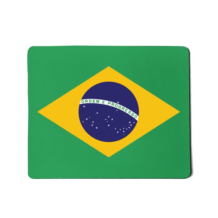 Brazil National Flag Mousepad