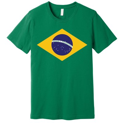 Brazil National Flag Premium T-Shirt