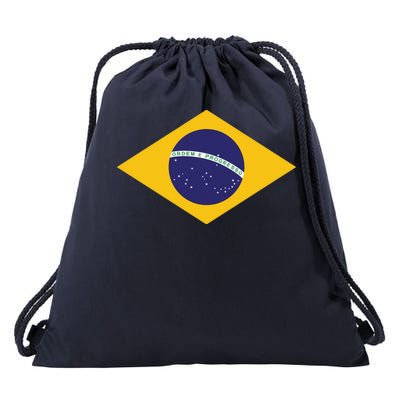 Brazil National Flag Drawstring Bag