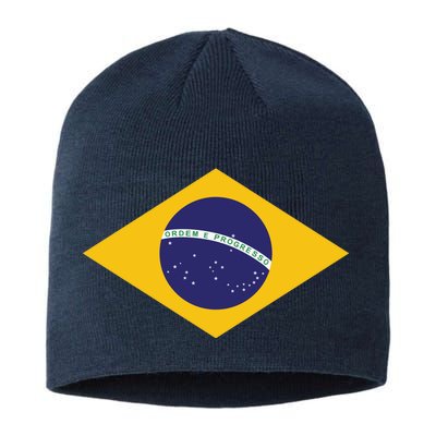 Brazil National Flag Sustainable Beanie