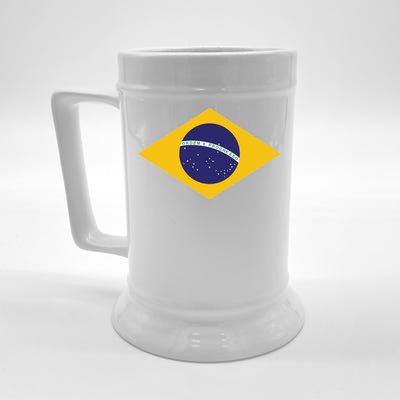 Brazil National Flag Beer Stein