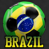 Brazil Soccer Logo 11oz C Handle Ceramic Mug