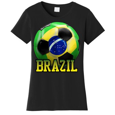 Brazil Soccer Logo Women's T-Shirt