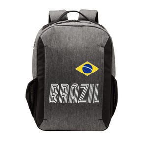 Brazil Soccer Team Jersey Flag Vector Backpack