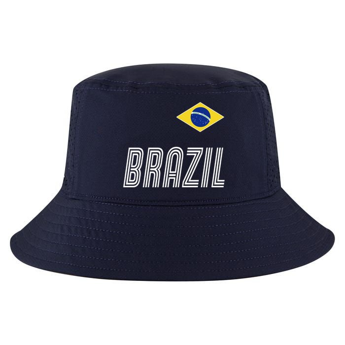 Brazil Soccer Team Jersey Flag Cool Comfort Performance Bucket Hat