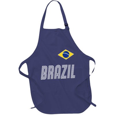 Brazil Soccer Team Jersey Flag Apron