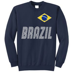 Brazil Soccer Team Jersey Flag Sweatshirt