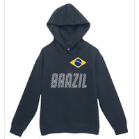 Brazil Soccer Team Jersey Flag Urban Pullover Hoodie