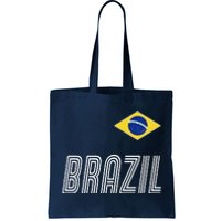 Brazil Soccer Team Jersey Flag Tote Bag