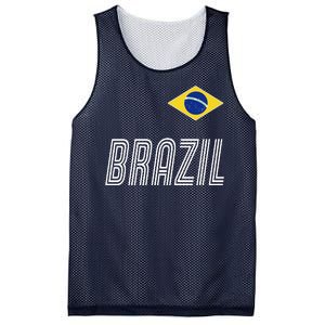 Brazil Soccer Team Jersey Flag Mesh Reversible Basketball Jersey Tank