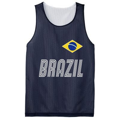 Brazil Soccer Team Jersey Flag Mesh Reversible Basketball Jersey Tank