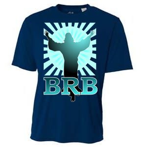 BRB Jesus Be Right Back Cooling Performance Crew T-Shirt