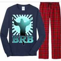 BRB Jesus Be Right Back Long Sleeve Pajama Set