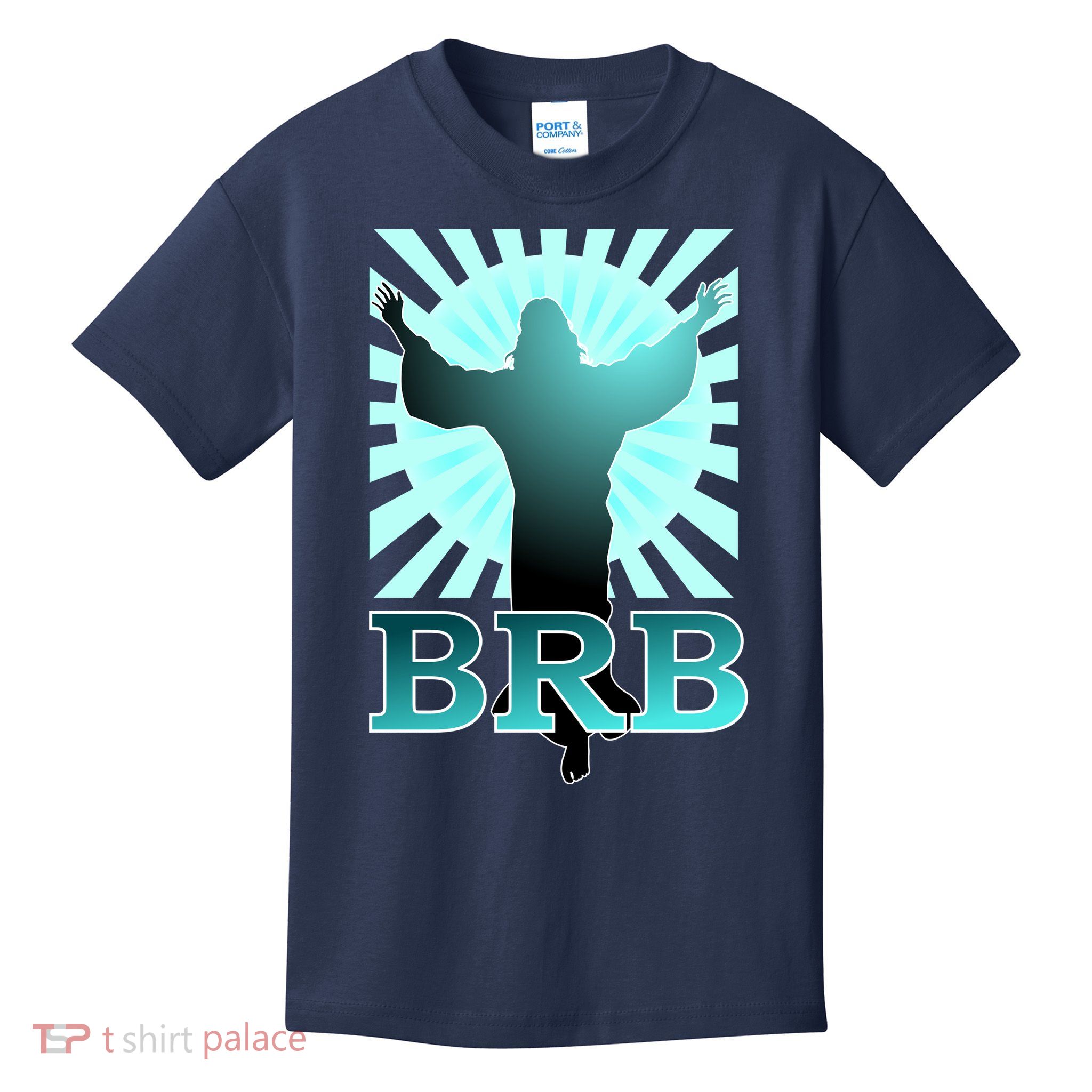 BRB Jesus Be Right Back Kids T-Shirt