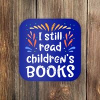 Book Reading Bookworm Gift Funny Reading Gift Coaster