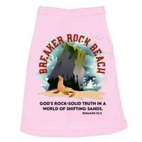 Breaker Rock Beach Gods Rock Solid Truth In A World Vbs 2024 Doggie Tank