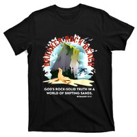 Breaker Rock Beach Gods Rock Solid Truth In A World Vbs 2024 T-Shirt