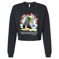 Breaker Rock Beach Gods Rock Solid Truth In A World Vbs 2024 Cropped Pullover Crew