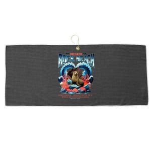 Breaker Rock Beach Vbs 2024 Gods Rock Solid Truth Christian Large Microfiber Waffle Golf Towel