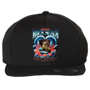 Breaker Rock Beach Vbs 2024 Gods Rock Solid Truth Christian Wool Snapback Cap