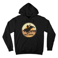 Bull Riding Bullriding Cowboy Western Rodeo Hoodie